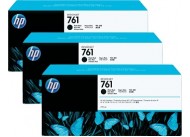 Черные матовые картриджи Designjet HP 761, 775 мл, 3 шт. в упаковке