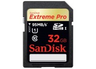 Карта памяти Sandisk Extreme Pro SDHC UHS Class 1 95MB/s 32GB (SDSDXPA-032G-X46)