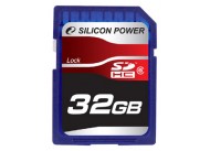 Карта памяти Silicon Power SDHC Card 32GB Class 6 (SP032GBSDH006V10)