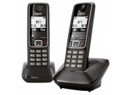 Беспроводной телефон Gigaset A420 Duo (2 трубки, черный)