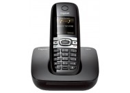 Беспроводной телефон Gigaset C610 (черный) + беспроводная гарнитура Siemens Gigaset L410 (черная)