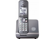Беспроводной телефон Panasonic KX-TG6711RUM (серый металлик)