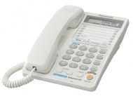 Телефон Panasonic KX-TS2368RUW (белый, 2 телефонные линии)