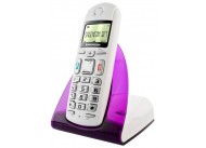 Беспроводной телефон Sagemcom D27T (фиолетовая подставка)