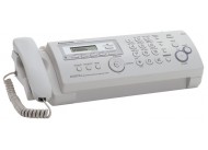 Факс Panasonic KX-FP218RU на обыч.бумаге, 14400 бит/с с автоответчиком, АОН, справ. 100 аб. (белый)